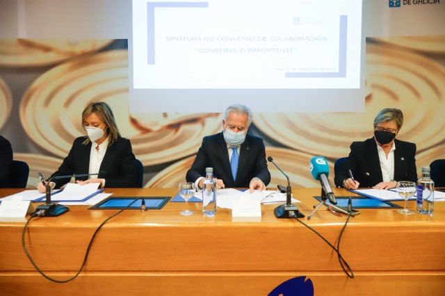Parlamento e Xunta destinarán 60.000 euros para adquirir conservas de peixe para os bancos de alimentos de Galicia